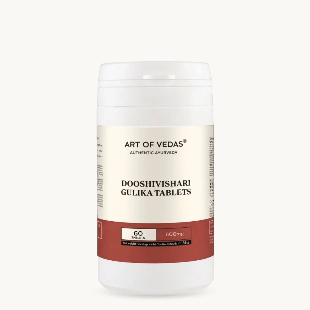 Art of Vedas, Comprimés Dooshivishari Gulika, complement ayurvedique