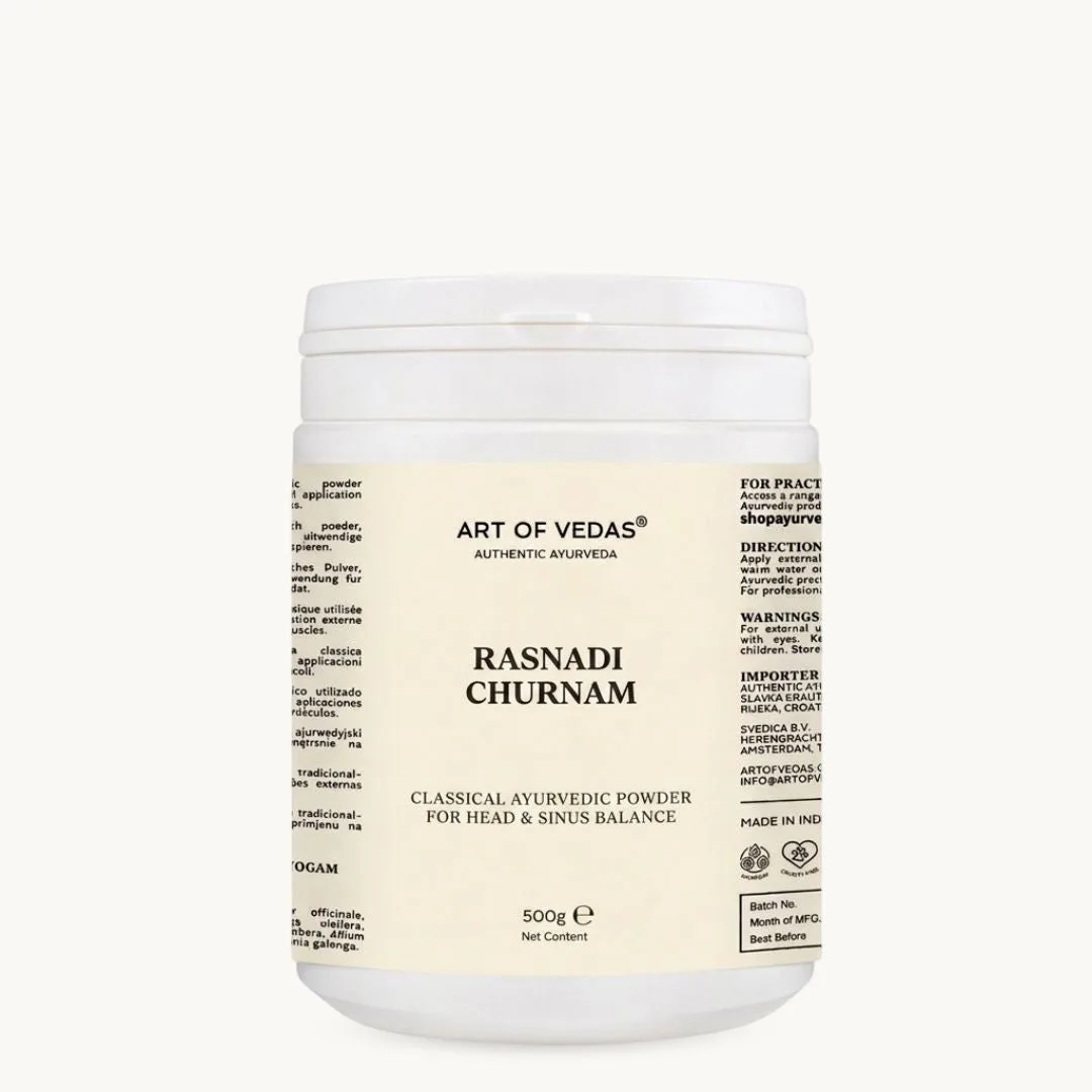 Art of Vedas, Rasnadi Churnam, 500g, klassische ayurvedische Zubereitung