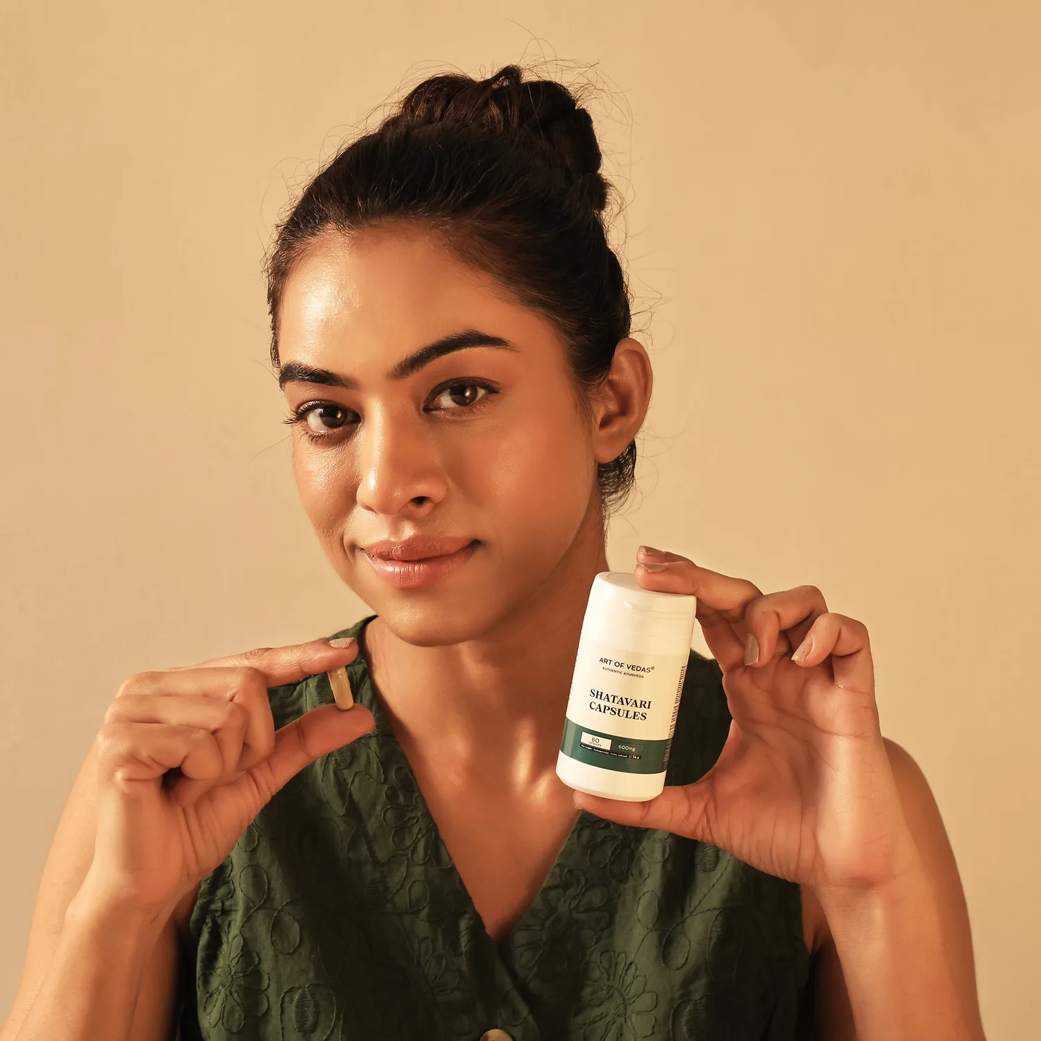 Art of Vedas Ayurvedic herbal capsules collection, natural plant-based Rasayana supplements for daily wellbeing and Dosha balance