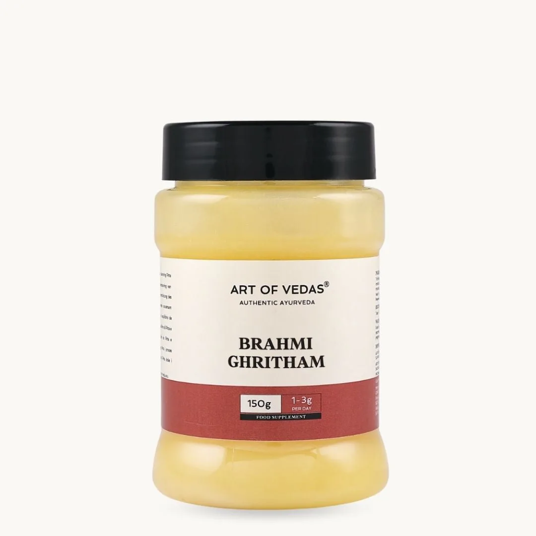 Art of Vedas Brahmi Ghritham 150g, klassisches ayurvedisches Ghritham, traditionell für geistige Klarheit