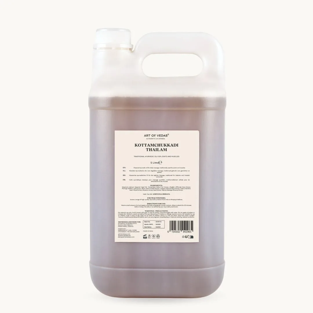 Art of Vedas Kottamchukkadi Thailam, Ayurvedic Thailam oil