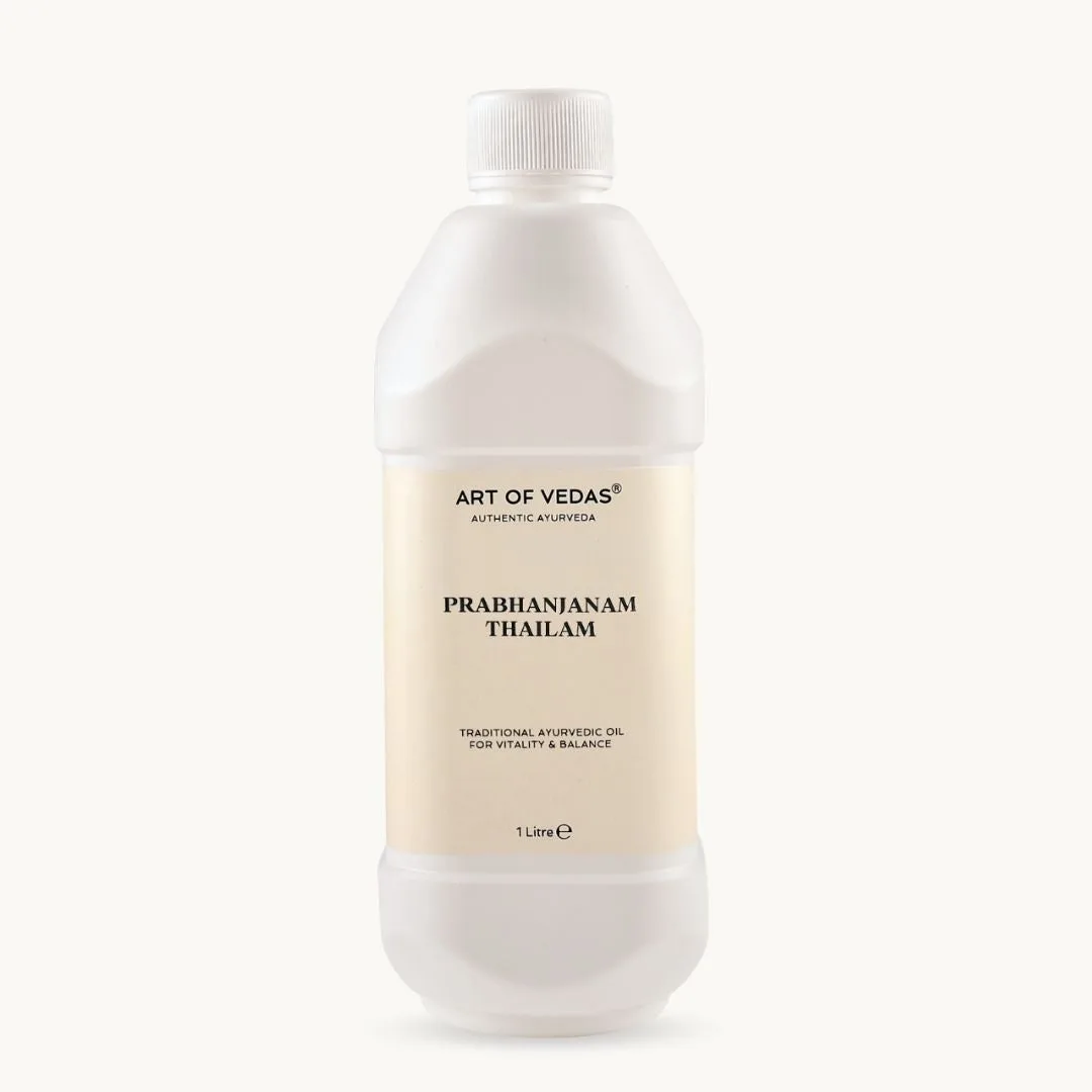 Art of Vedas Prabhanjanam Thailam 1 Litre - Ayurvedic Oil for Vitality and Balance