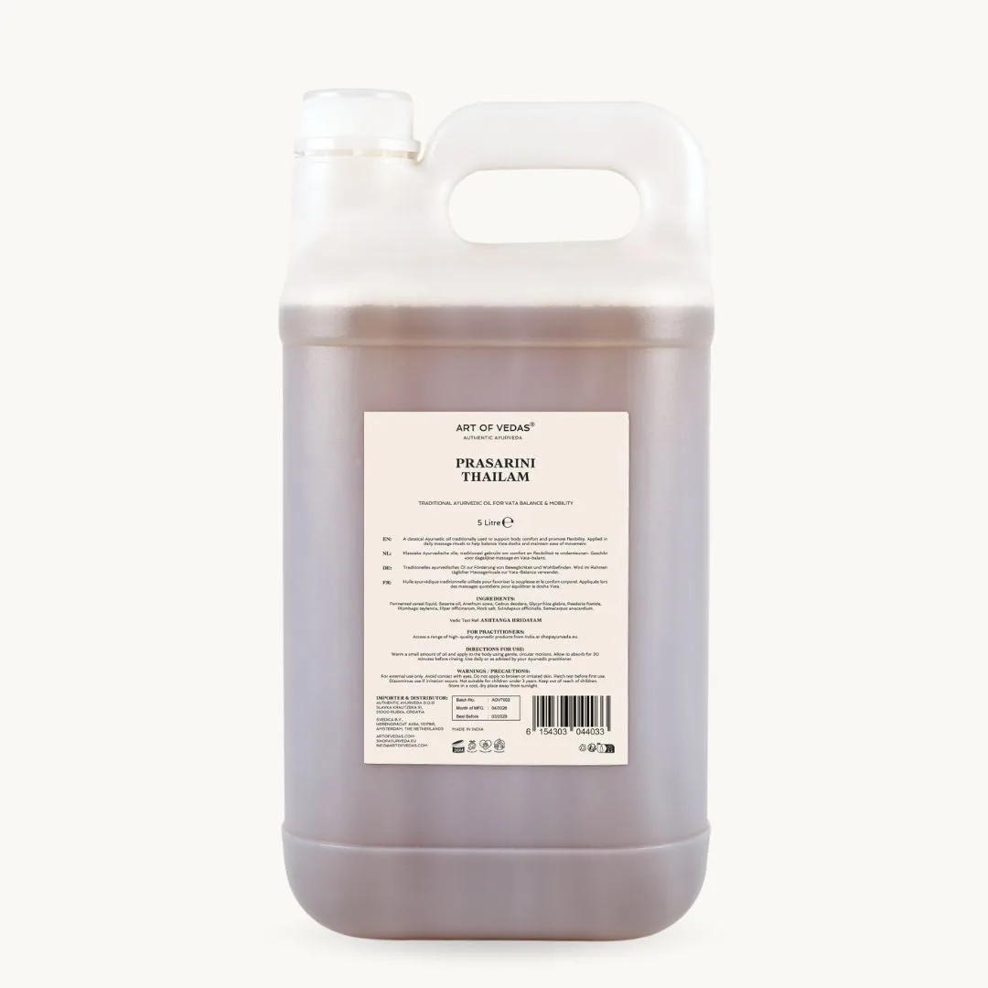 Art of Vedas Prasarini Thailam, Ayurvedic Thailam oil