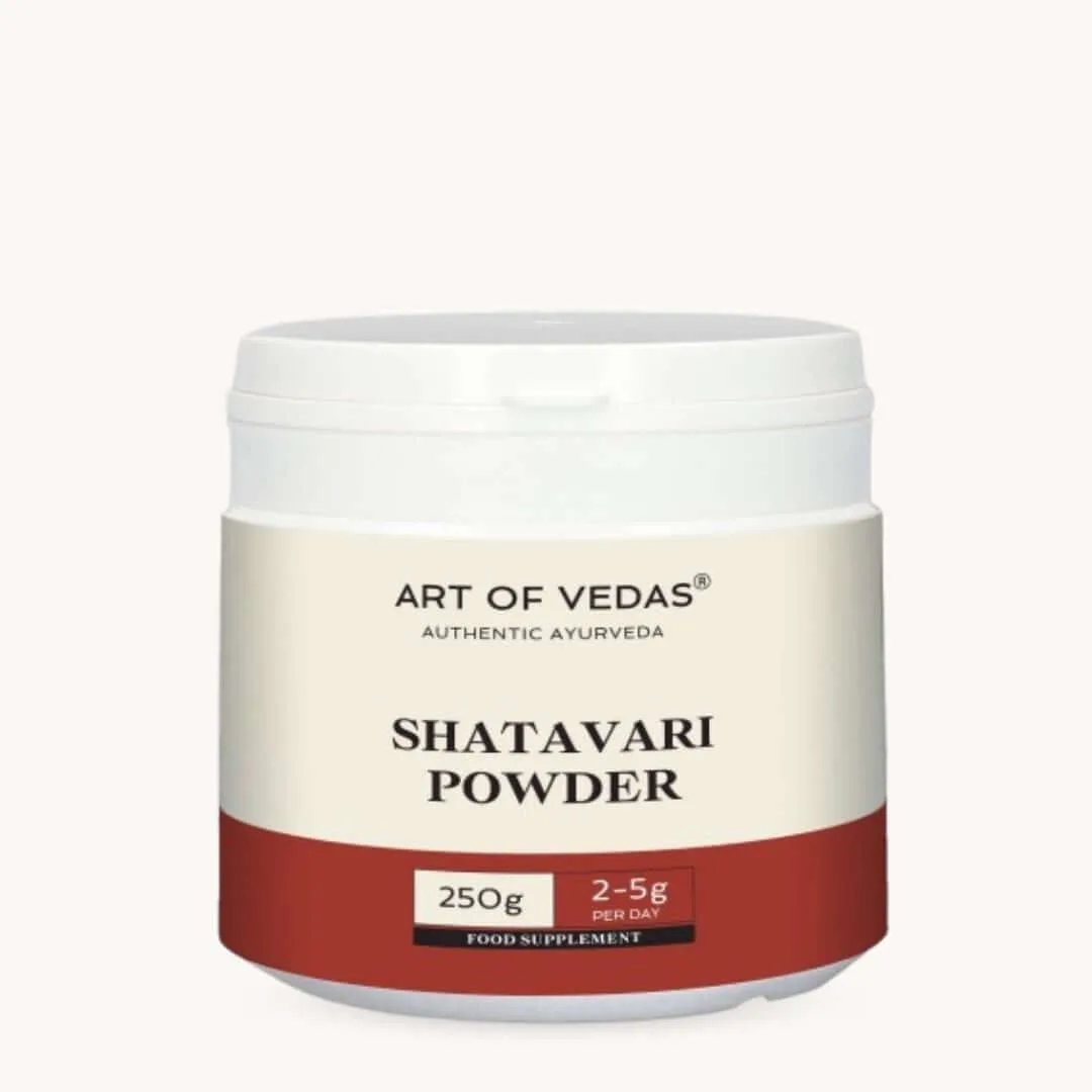 Art of Vedas Shatavari prah 250g ajurvedski dodatak prehrani za žensko zdravlje i hormonsku ravnotežu